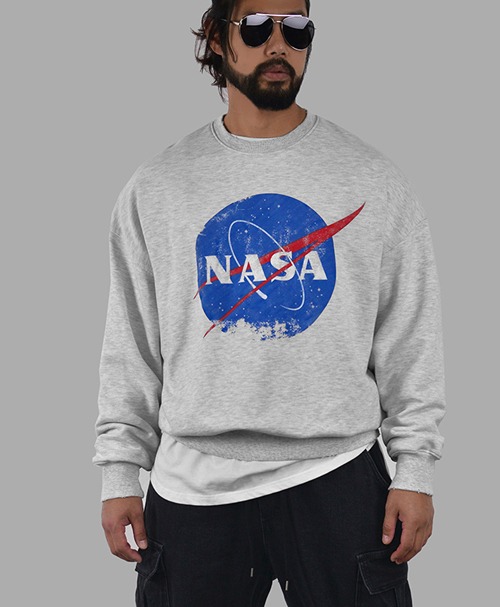NASA 릴렉스 핏 맨투맨 901